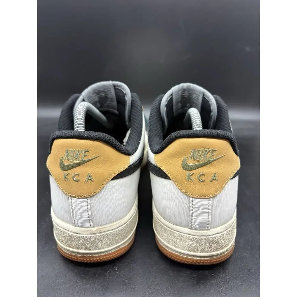 Nike Air Force 1 Low NIKE ID BY YOU White Green Yellow Mens Size 9.5 KCA